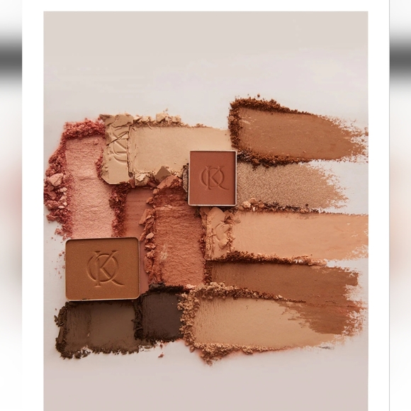 Kenia Ontiveros Glow And Go Kit Eyeshadow Face Powder Brow Palette - Picture 9 of 10